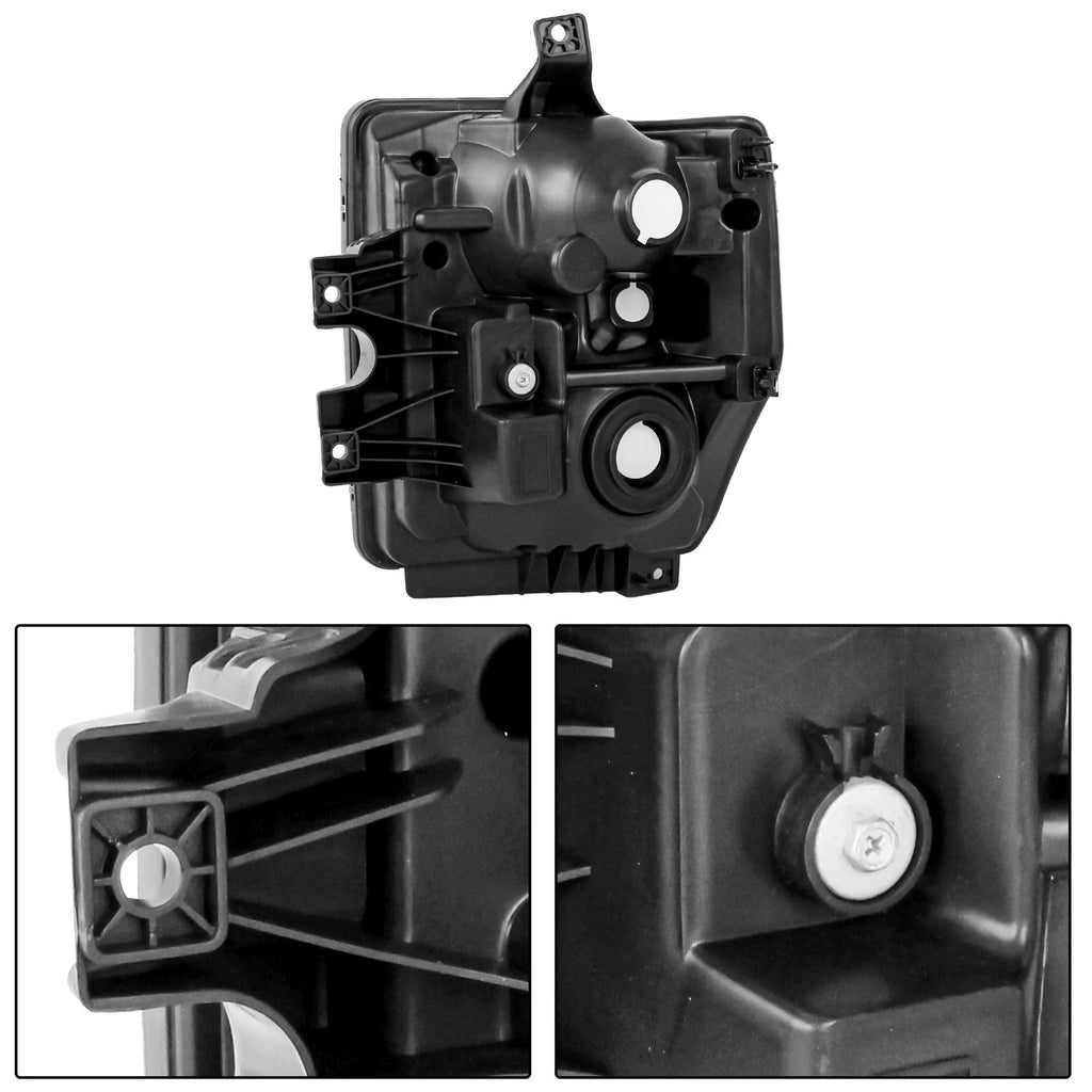 Pair Headlights for Ford F250 F350 F450 F550 Super Duty (2008–2010)