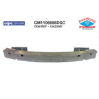 Replacement Aluminum Rear Bumper Impact Bar (See compatibility Chart)