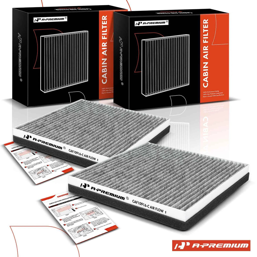 2X Activated Carbon Cabin Air Filter for BMW i8 (2015–2017, 2019–2020)