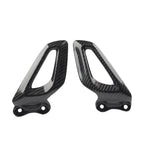 Carbon Fiber Rearset Footrest Plate Heel Guard for BMW S1000RR, M1000RR (19-24)