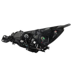 Headlight Assembly for Subaru Legacy/Outback (2015–2017) Black Halogen Right