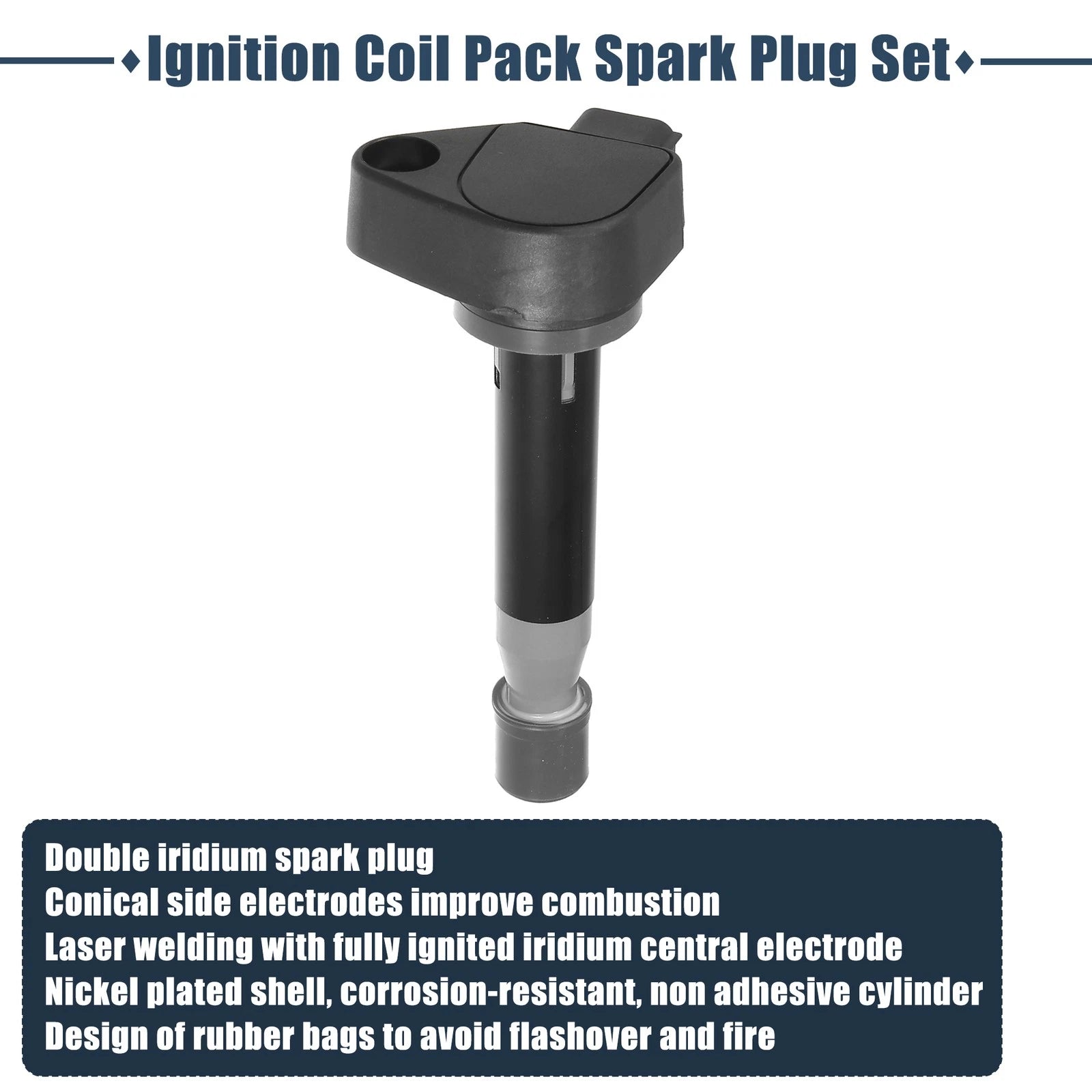 Set of 6 Ignition Coils for Honda Acura 