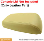 Center Console Armrest Cover for Ford Escape (2005–2007) Beige Leather