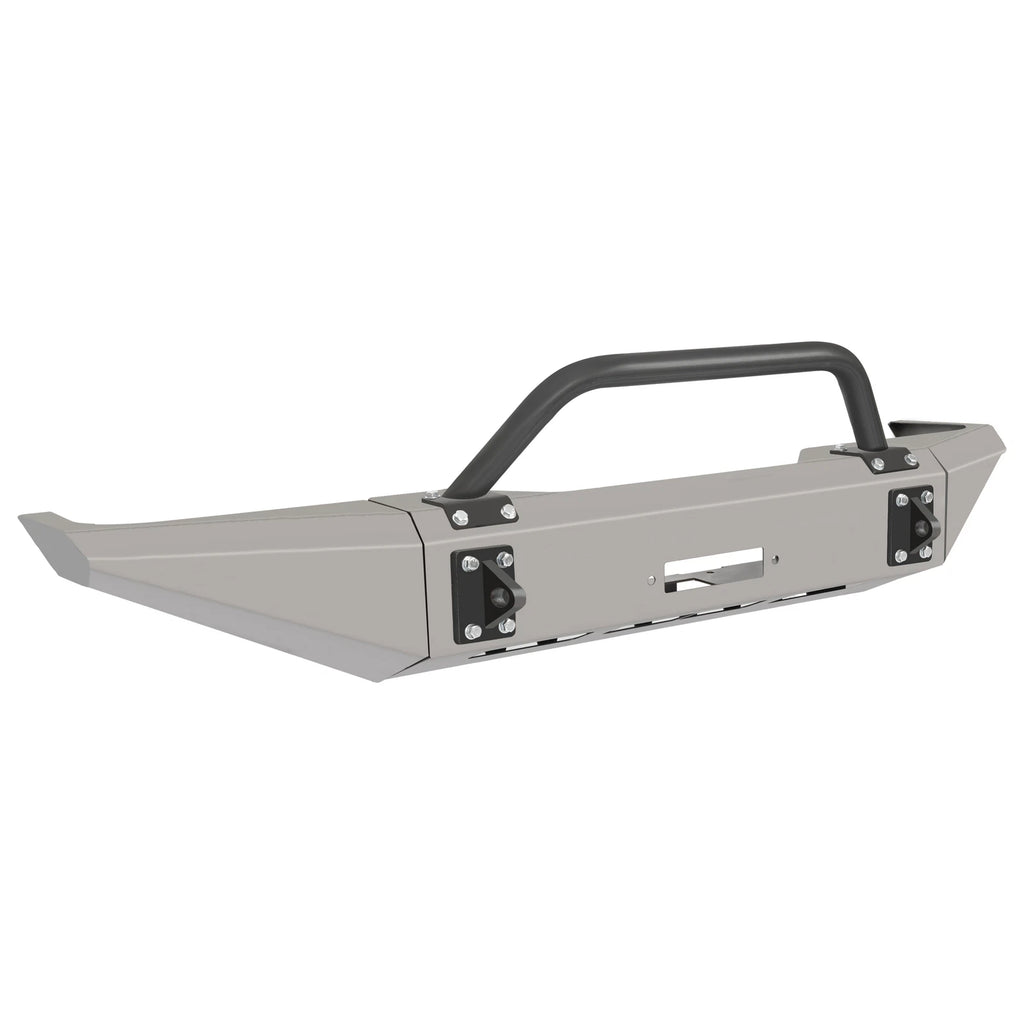 Bare Metal Front Bumper with Bullbar for Ford F150 F250 F350 Bronco (1992–1996)