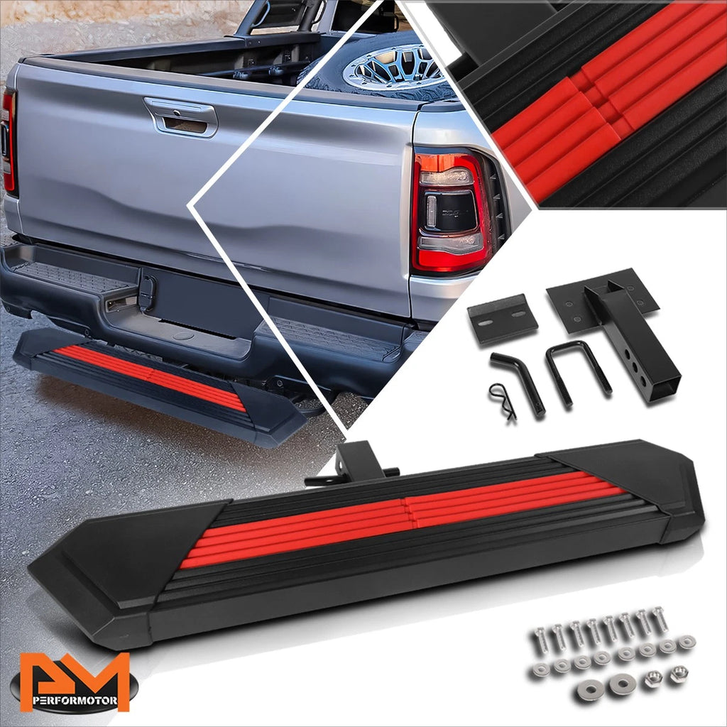 Trailer Tow Hitch Step Bar for Universal Fit 2" Receiver (35"L x 6.25"W)