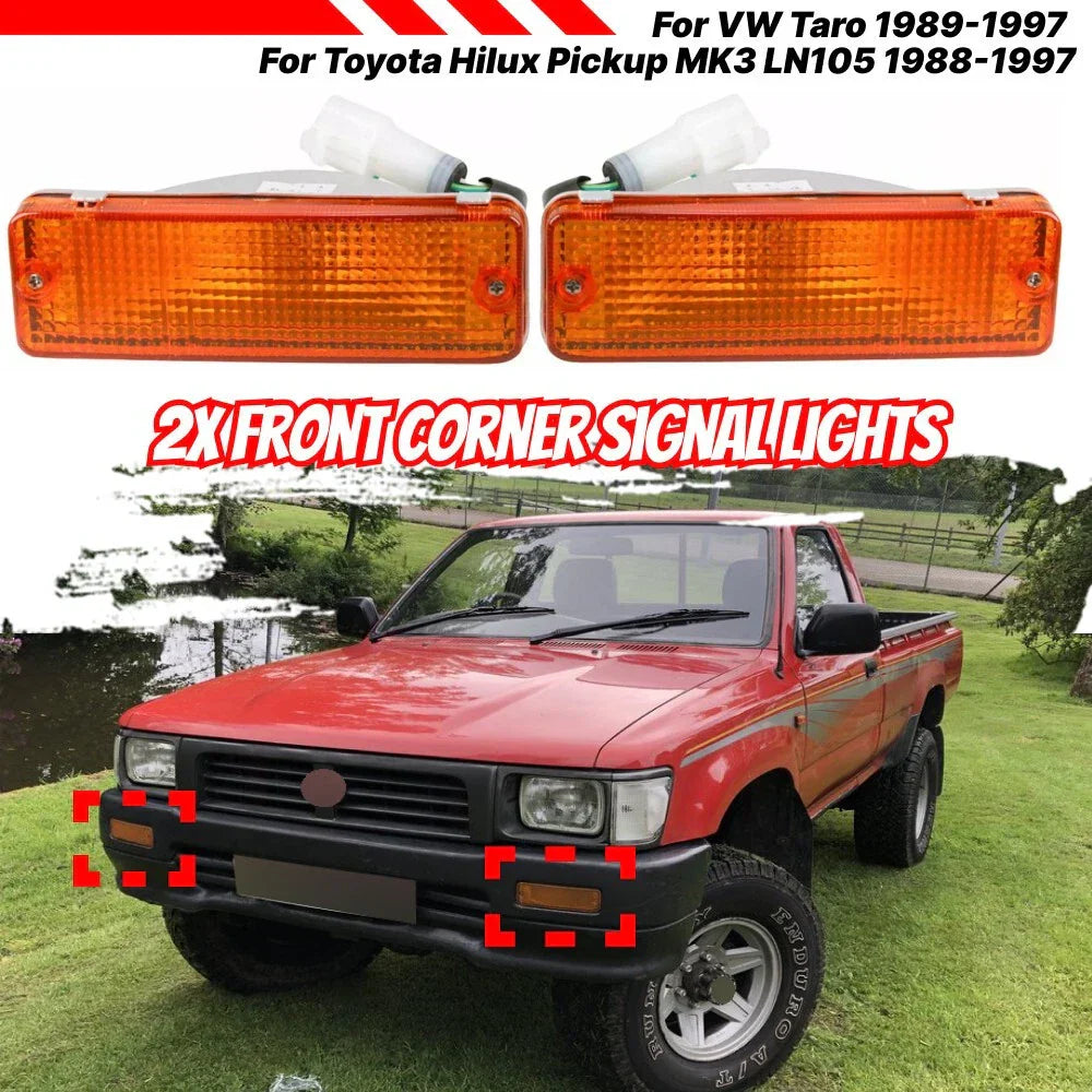Front Bumper Corner Signal Light Lamp for Toyota 4Runner (1990–1995)