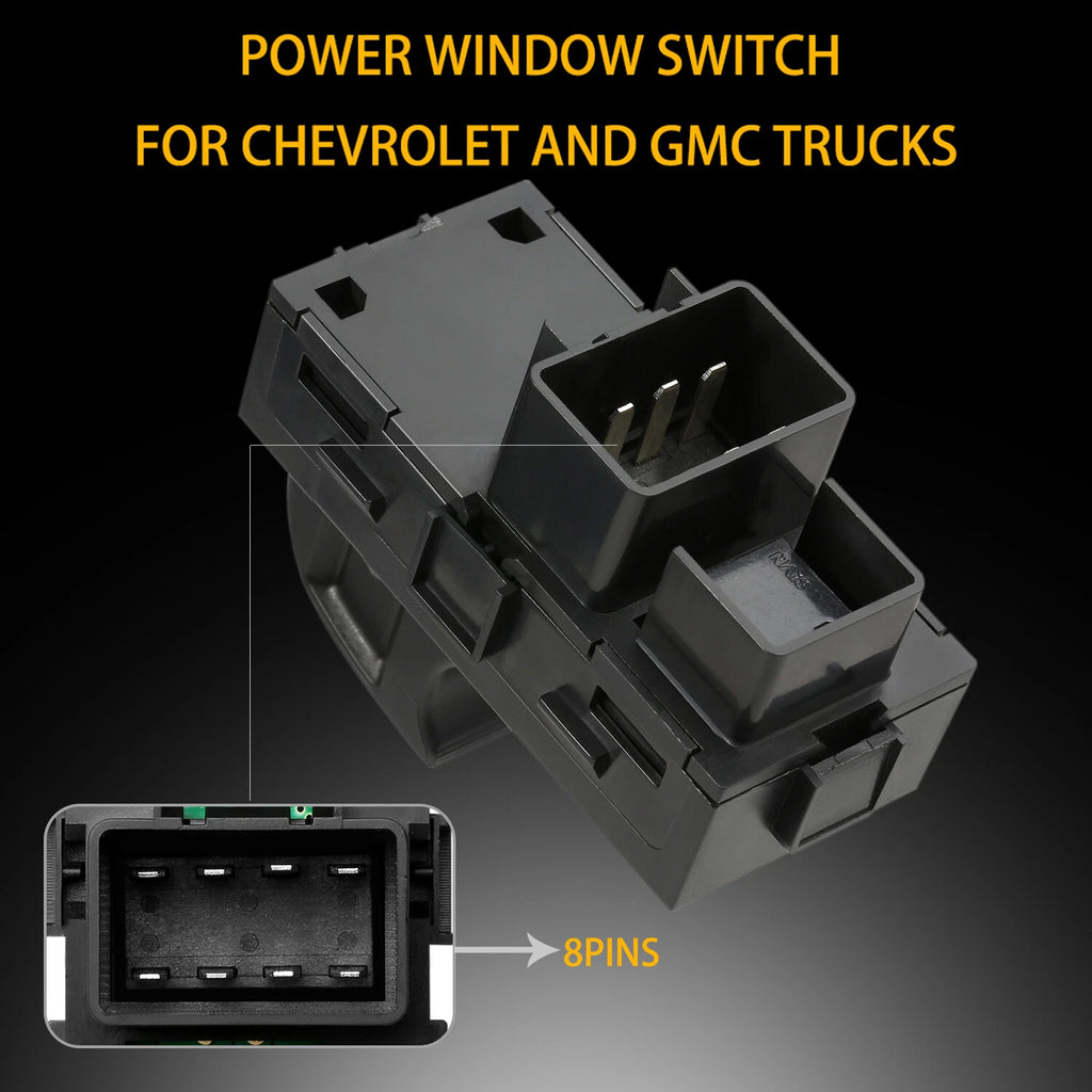 Power Window Switch for Chevy Silverado GMC Sierra (2006-2015)