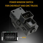 Power Window Switch for Chevy Silverado GMC Sierra (2006-2015)
