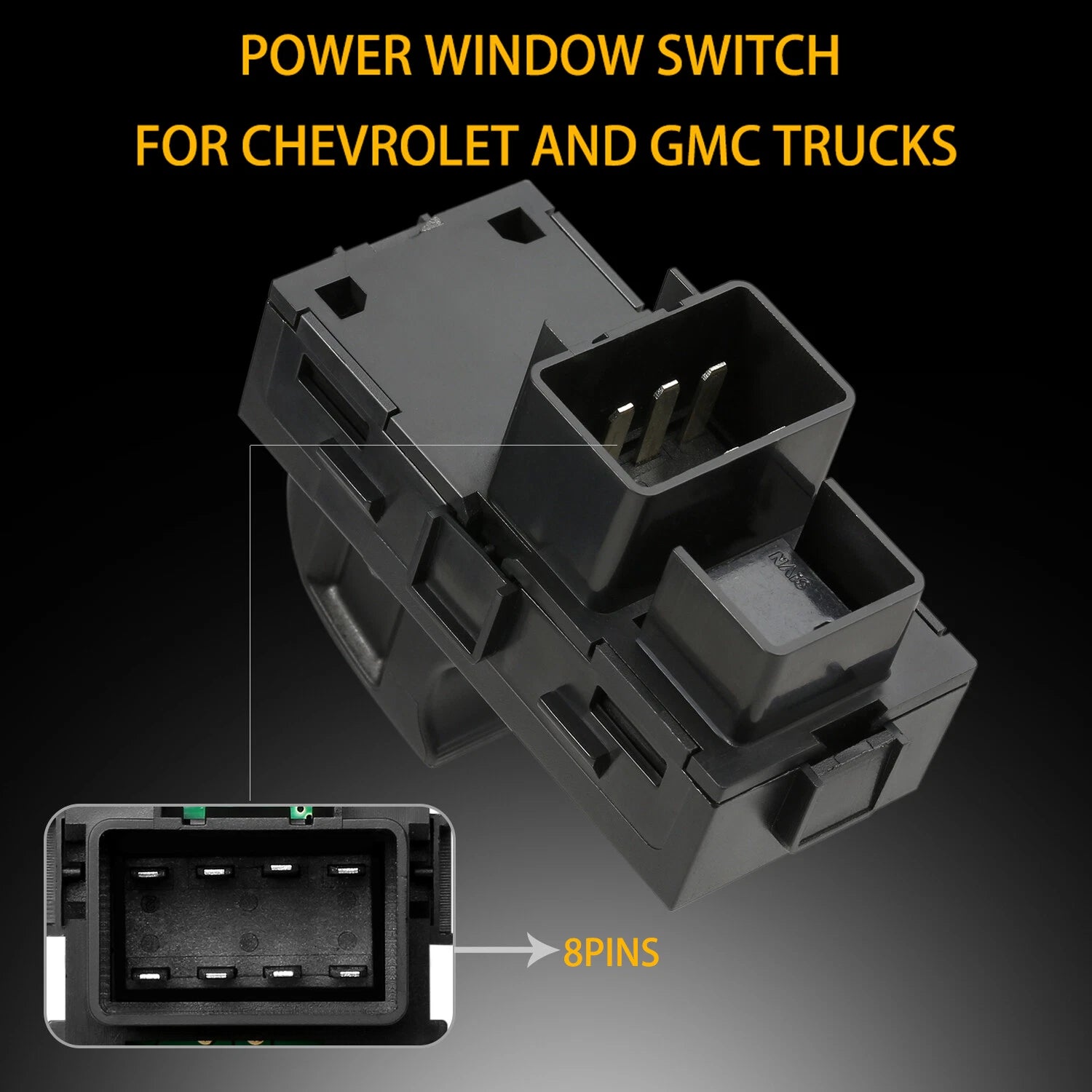 Power Window Switch for Chevy Silverado GMC Sierra (2006-2015)