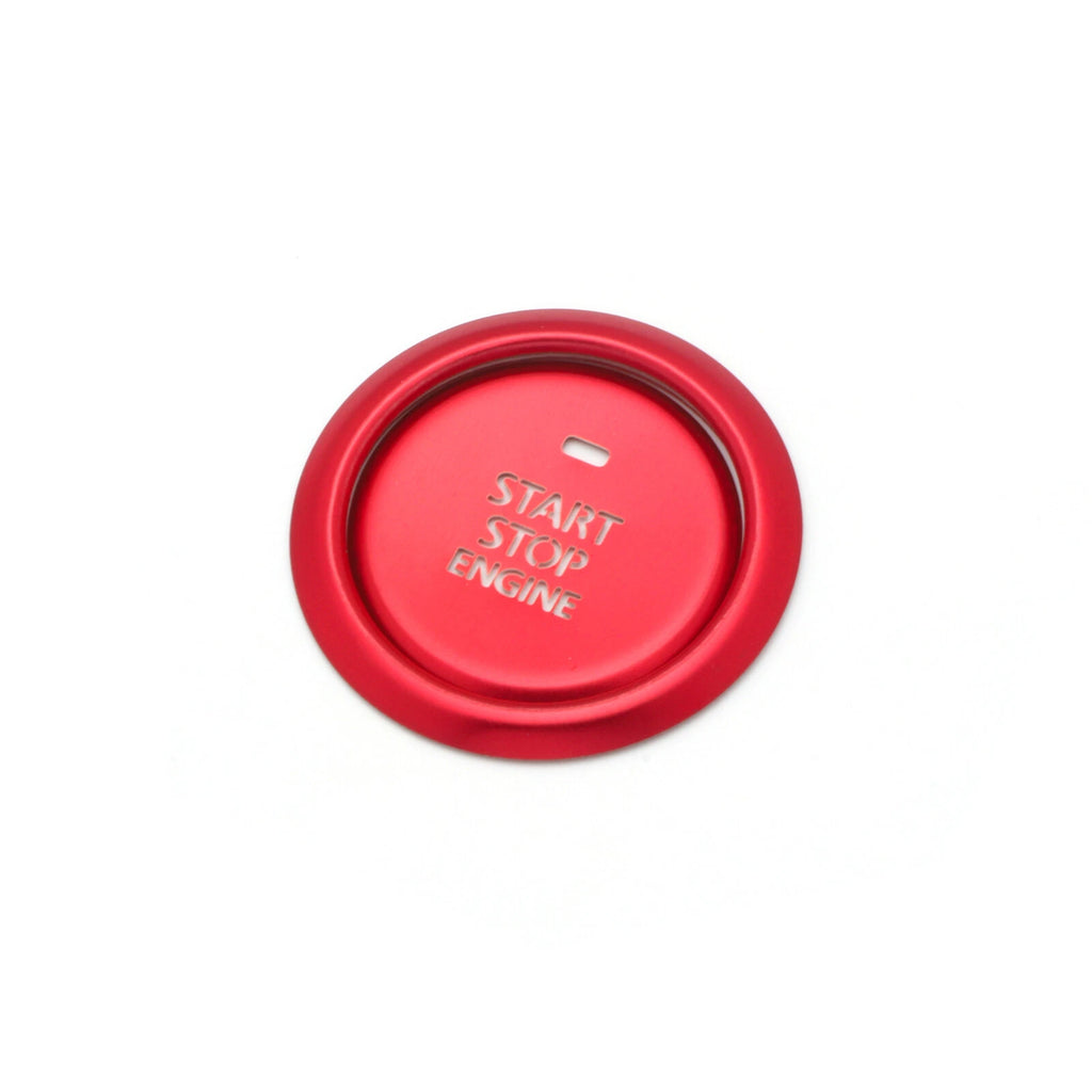 Red Interior Engine Start Push Button Cover Trim for Mazda 3 (2020-2024)