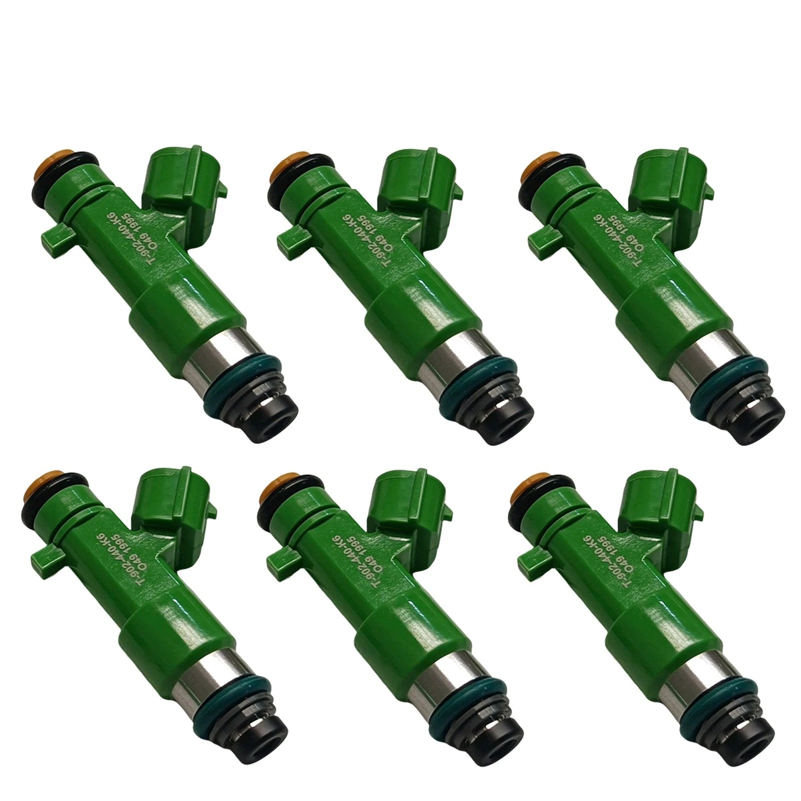 Set of 6 Fuel Injectors for Infiniti FX35 M35h Nissan 350Z Murano Altima V6 (2008–2012)