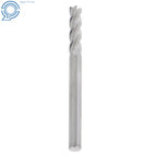 Set of 10 Carbide Square End Mills for Various Applications (1/8" Diameter)