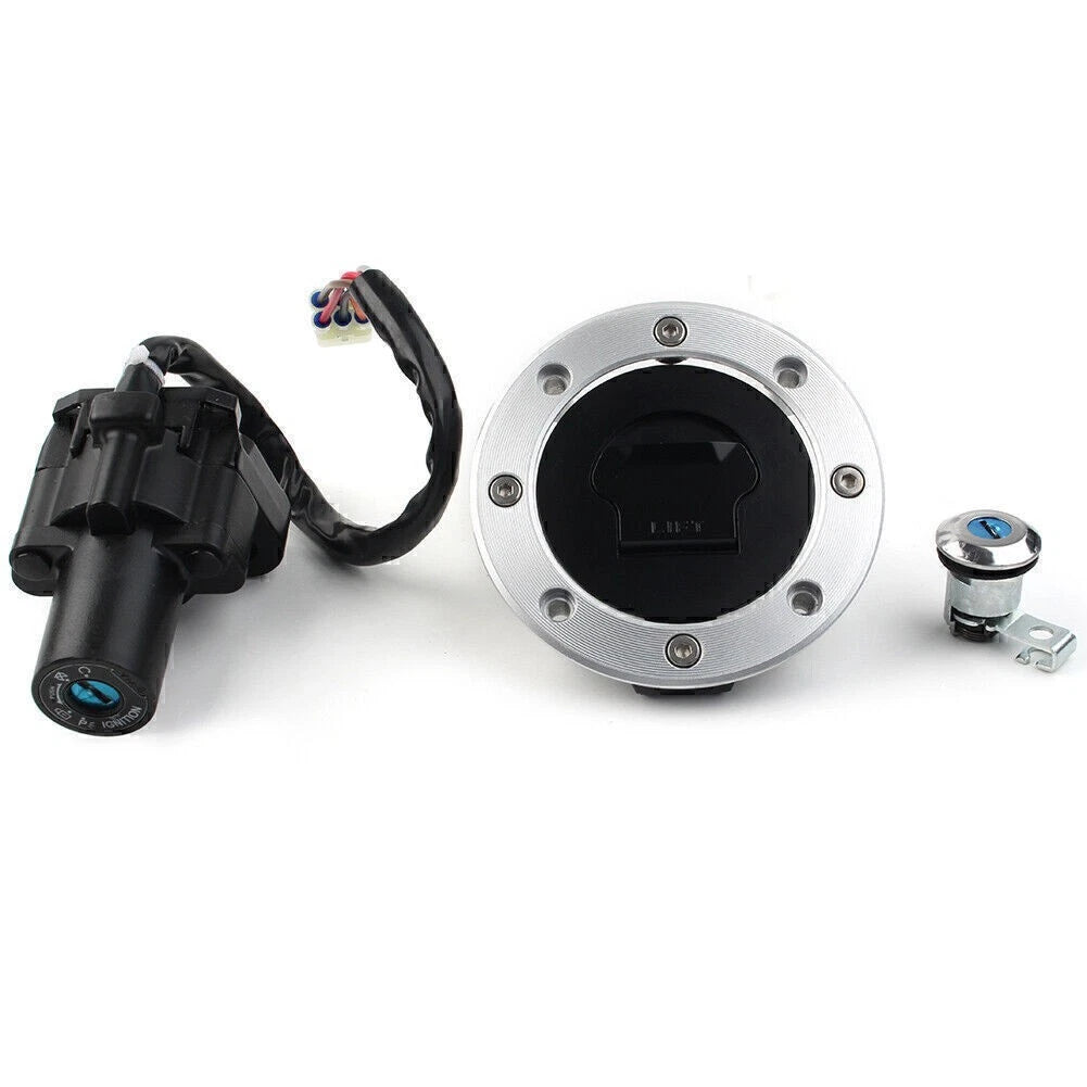 Ignition Switch & Fuel Gas Cap Cover Key Set for Suzuki GSXR1300 (2000–2023)