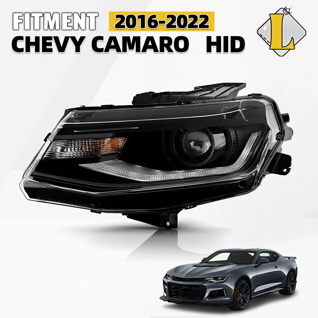 HID/Xenon Headlight for Chevy Camaro (2016–2024) Driver Side