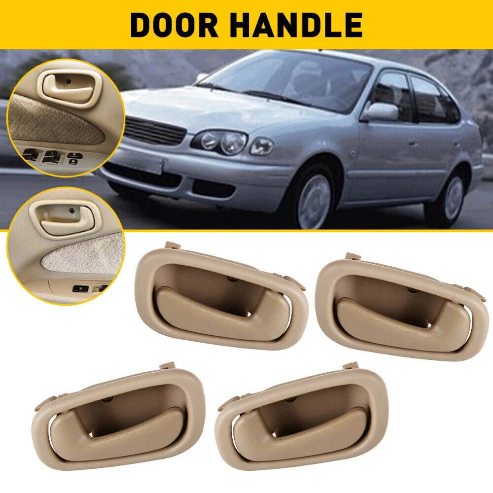 4Pcs Inner Door Handle for Toyota Corolla CE LE VE S (1998–2002)