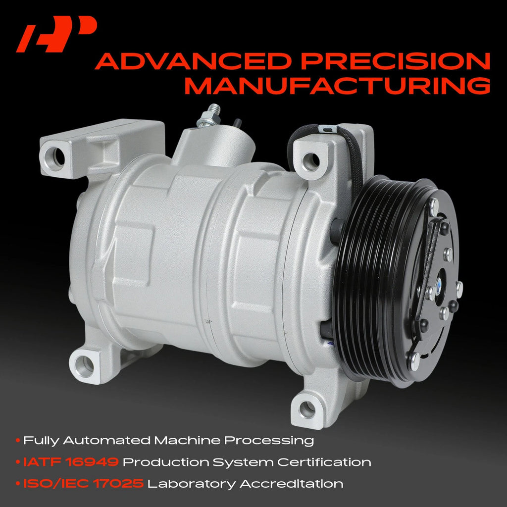 A/C Compressor with Clutch for Dodge Grand Caravan (2008-2010)