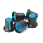5X Potentiometer Switch Rotary Knob Cap for Volume Control (15176mm)