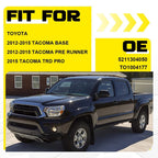 Bumper End for Toyota Tacoma (2012–2015) Front Left Textured Plastic TO1004177