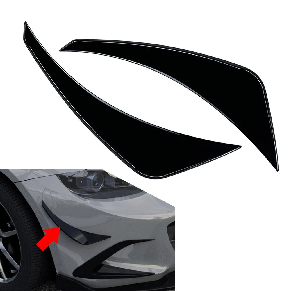 Front Bumper Side Air Vent Spoiler Trim for Mazda MX-5 ND Miata (2016–2025)