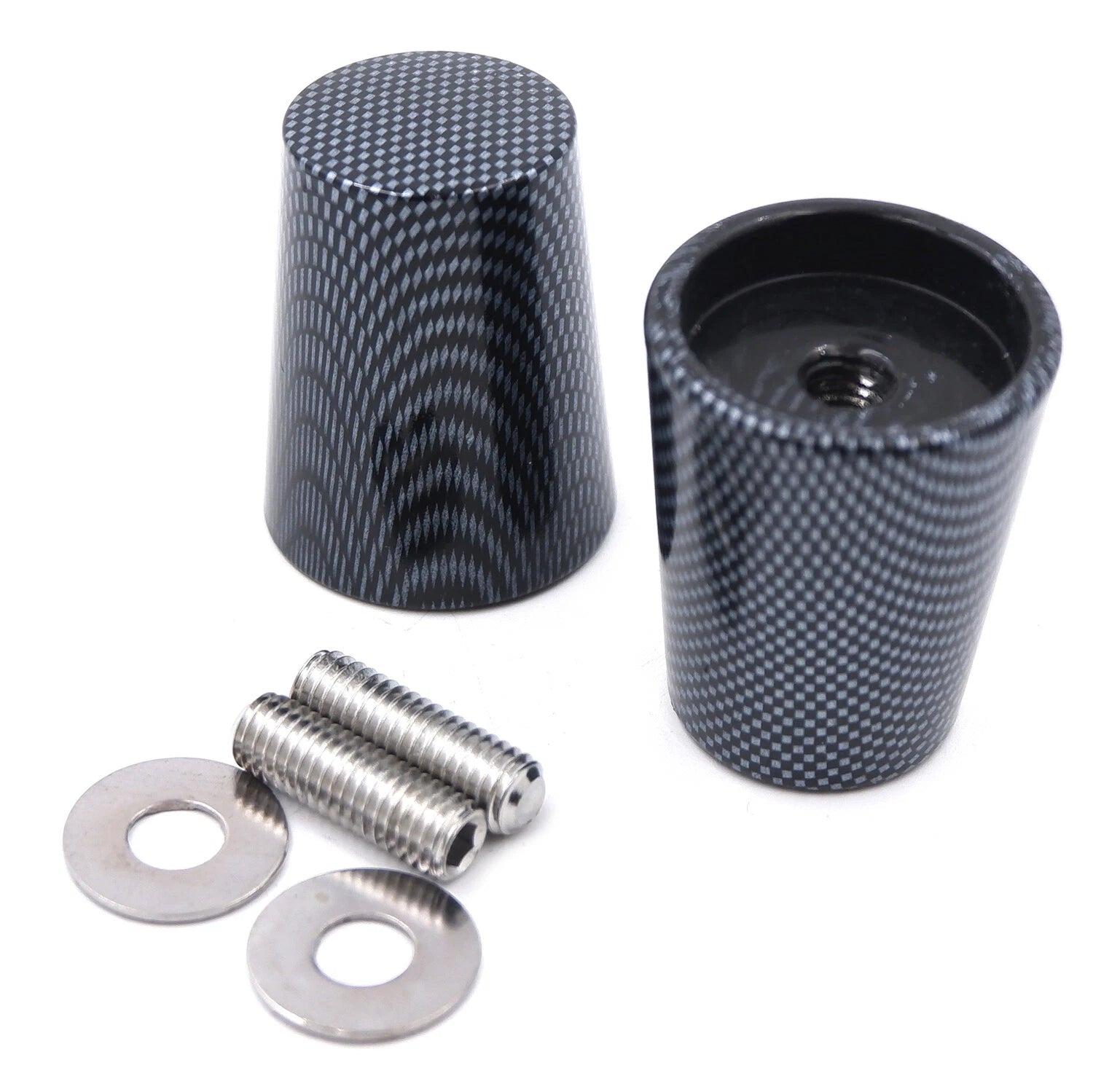 Set of 2 Handle Bar Ends for Kawasaki Ninja 250 500 650R ZX14
