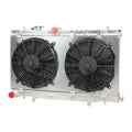 2Row Aluminum Racing Radiator with Fan Shroud for Subaru Impreza WRX STI (2002–2007)
