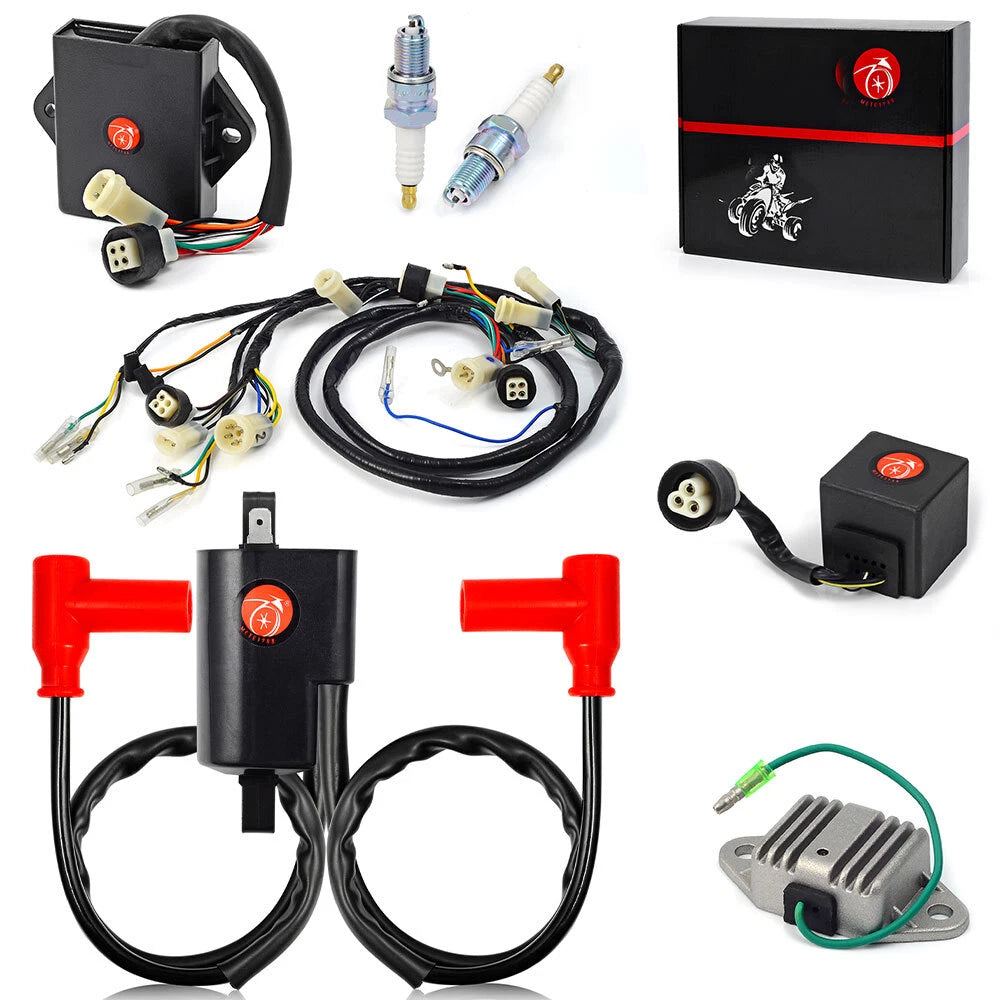 Wire Harness Regulator Ignition Coil for Yamaha Banshee 350 (1987–1994)