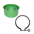 Air Cleaner Cup & Clamp for John Deere W5A 530 540 541 (Fits AB1626R AB1629R)