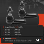 2X Steering Tie Rod End Front Outer for Ford Transit-150 Transit-250 (2015-2023)