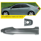 Exterior Door Handle Gray for Toyota Camry (2012–2017)