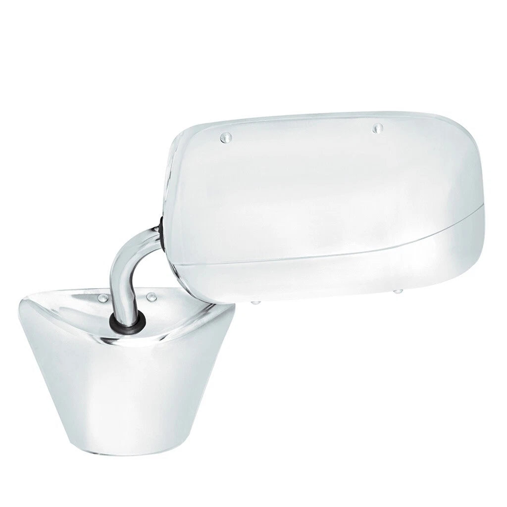 Exterior Door Mirrors Stainless Steel Replacement Pair for GMC Truck (1973–1991)