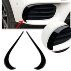 Front Bumper Lip Splitter Spoiler Trim for Benz GLA-Class GLA220 250 (2017–2019)