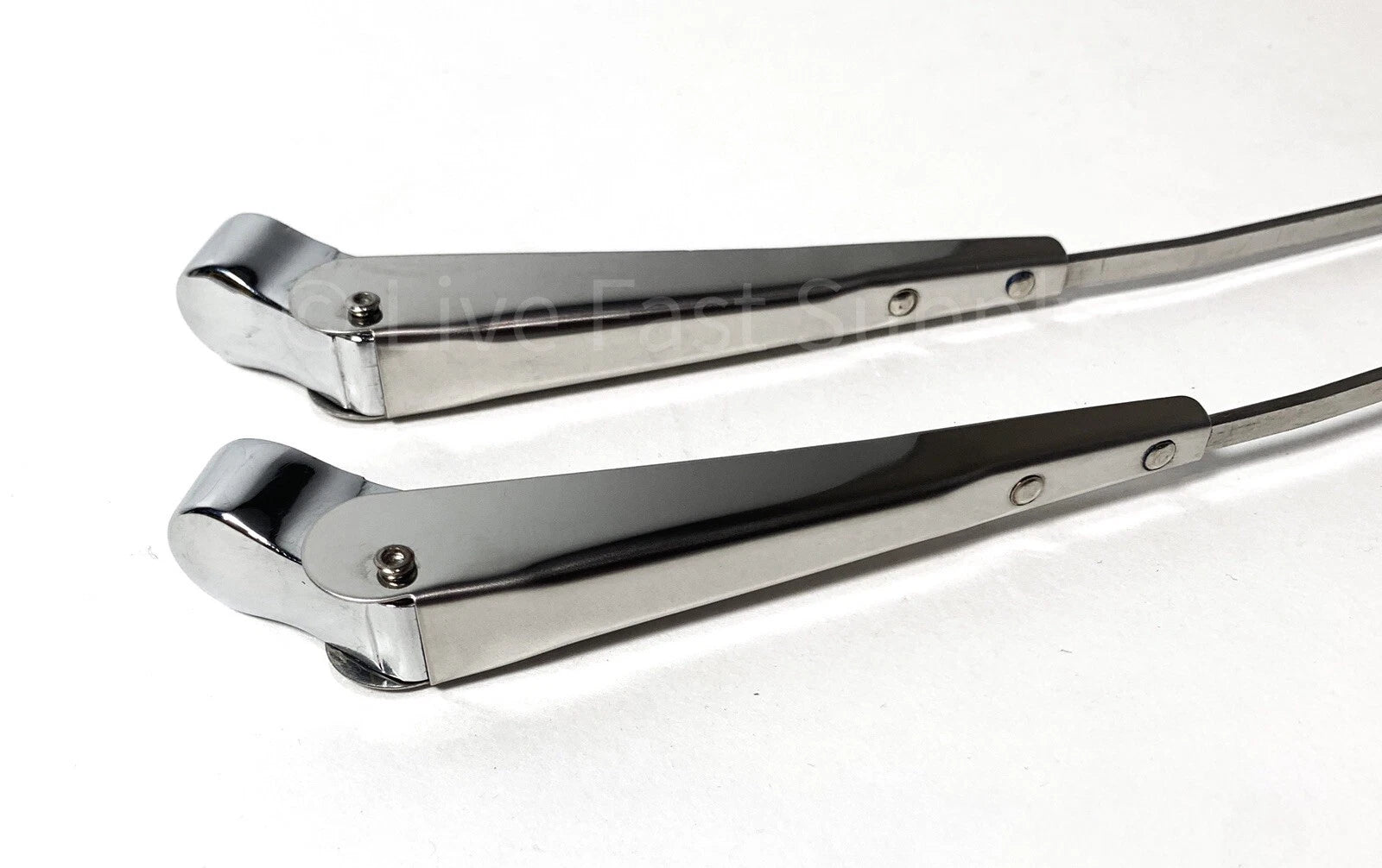 Stainless Steel Wiper Arms Left Right Replacement for 1954–1959 Chevy Pickup