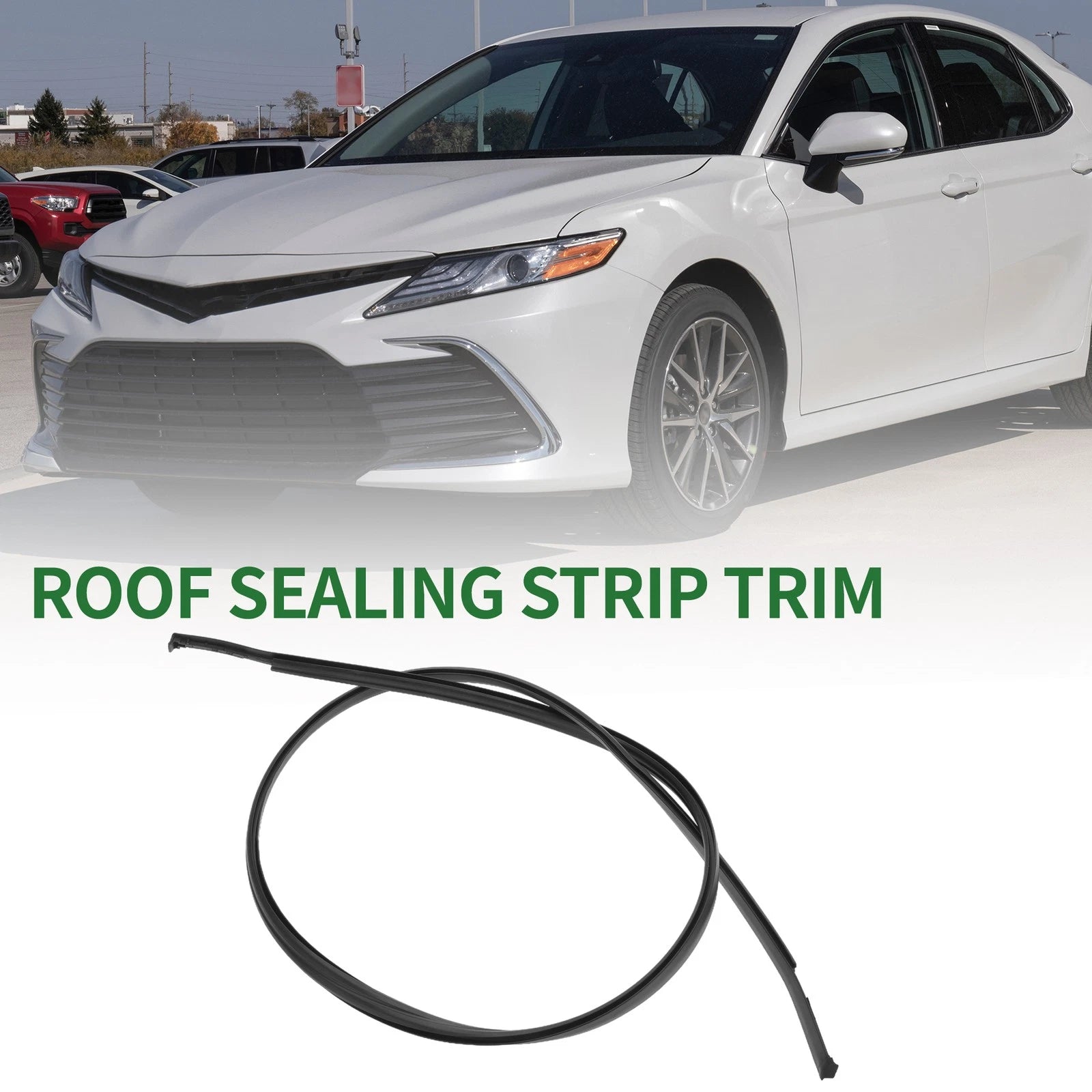 Right Side Roof Sealing Strip Sunroof Trim No. 7555506130 for Toyota Camry (2018–2022)