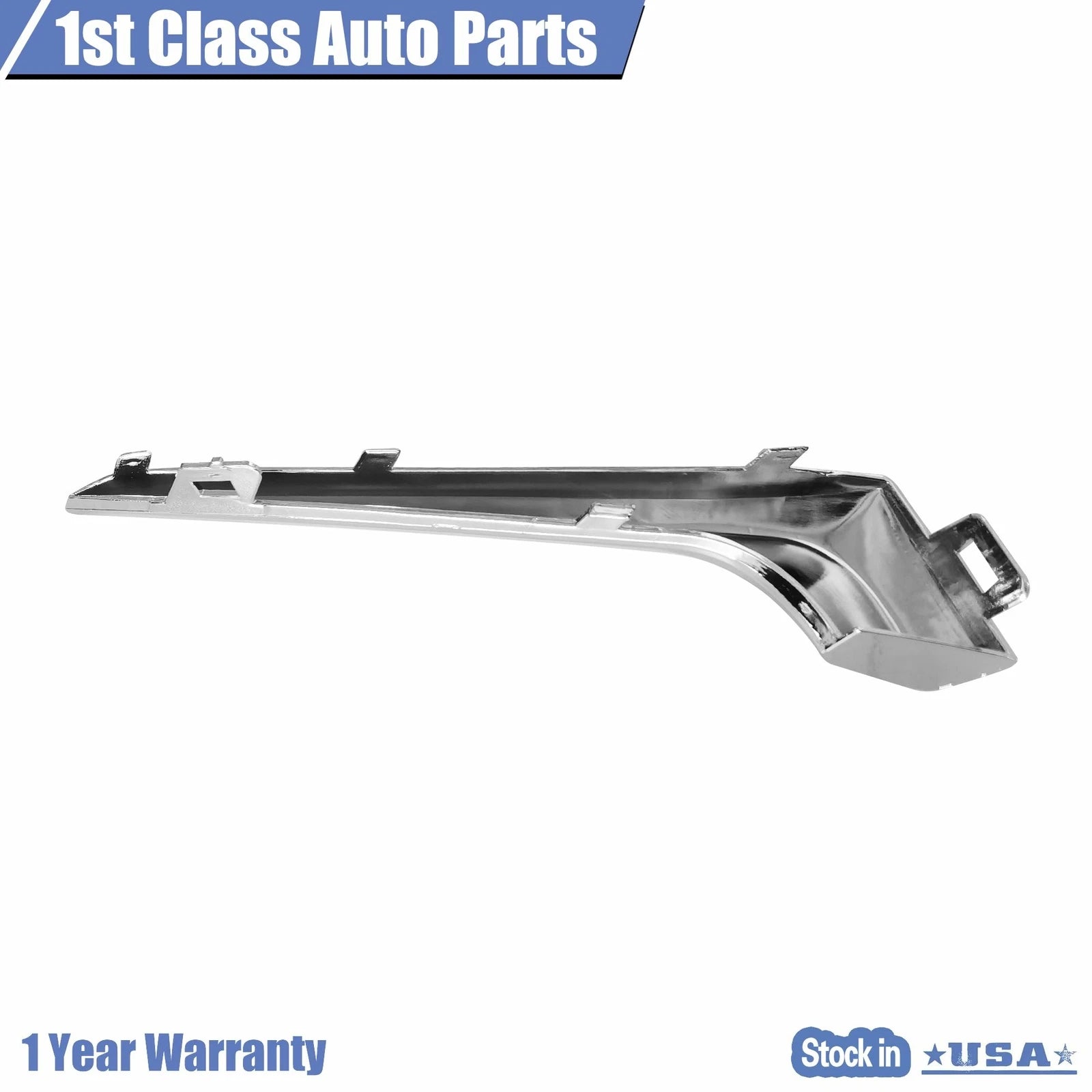 Front Left & Right Bumper Trim Molding for Chevrolet Malibu (2016-2018)