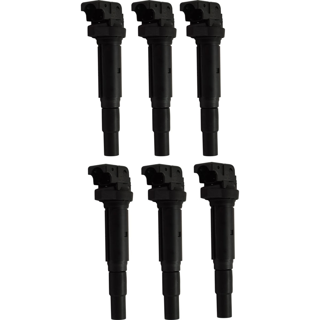 Ignition Coils Set of 6 for BMW 3 Series 535 550 740 Mini Cooper