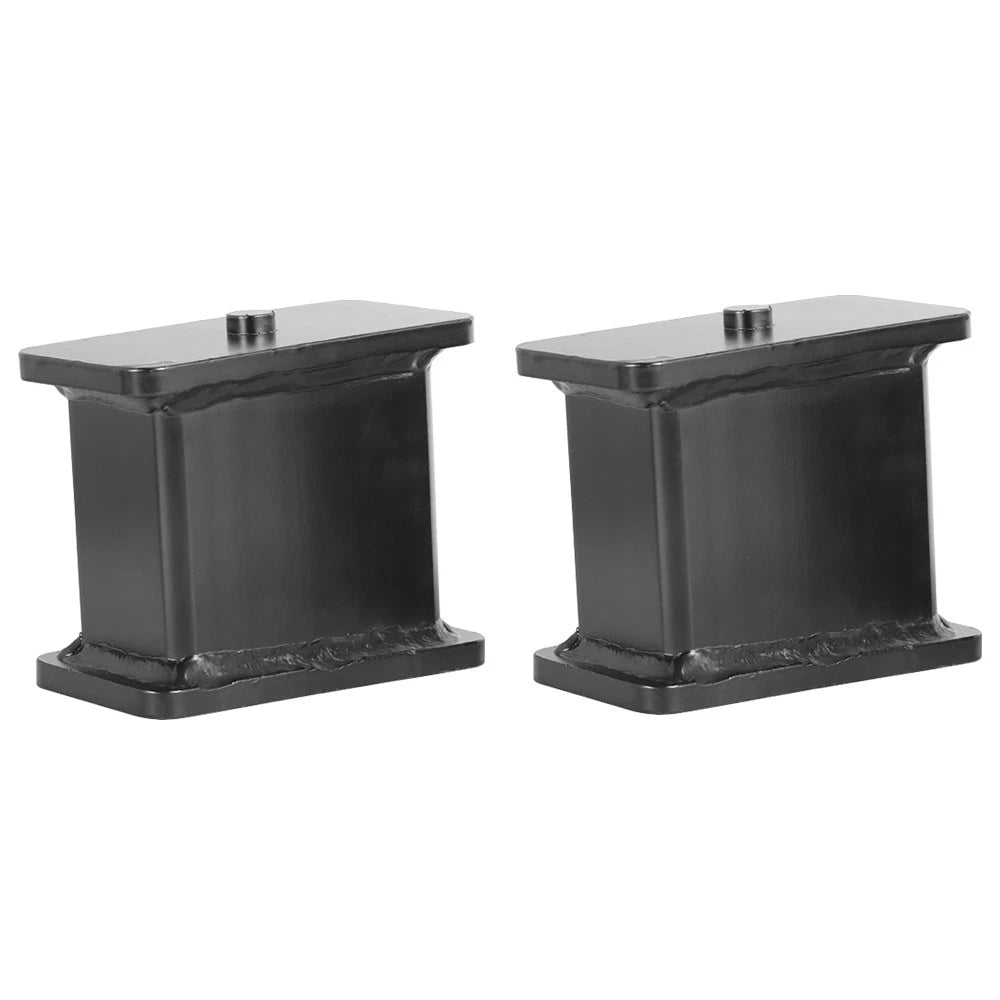 4" Rear Lift Blocks Kit with Ubolts for Chevy Silverado GMC 1500 (2007–2018)