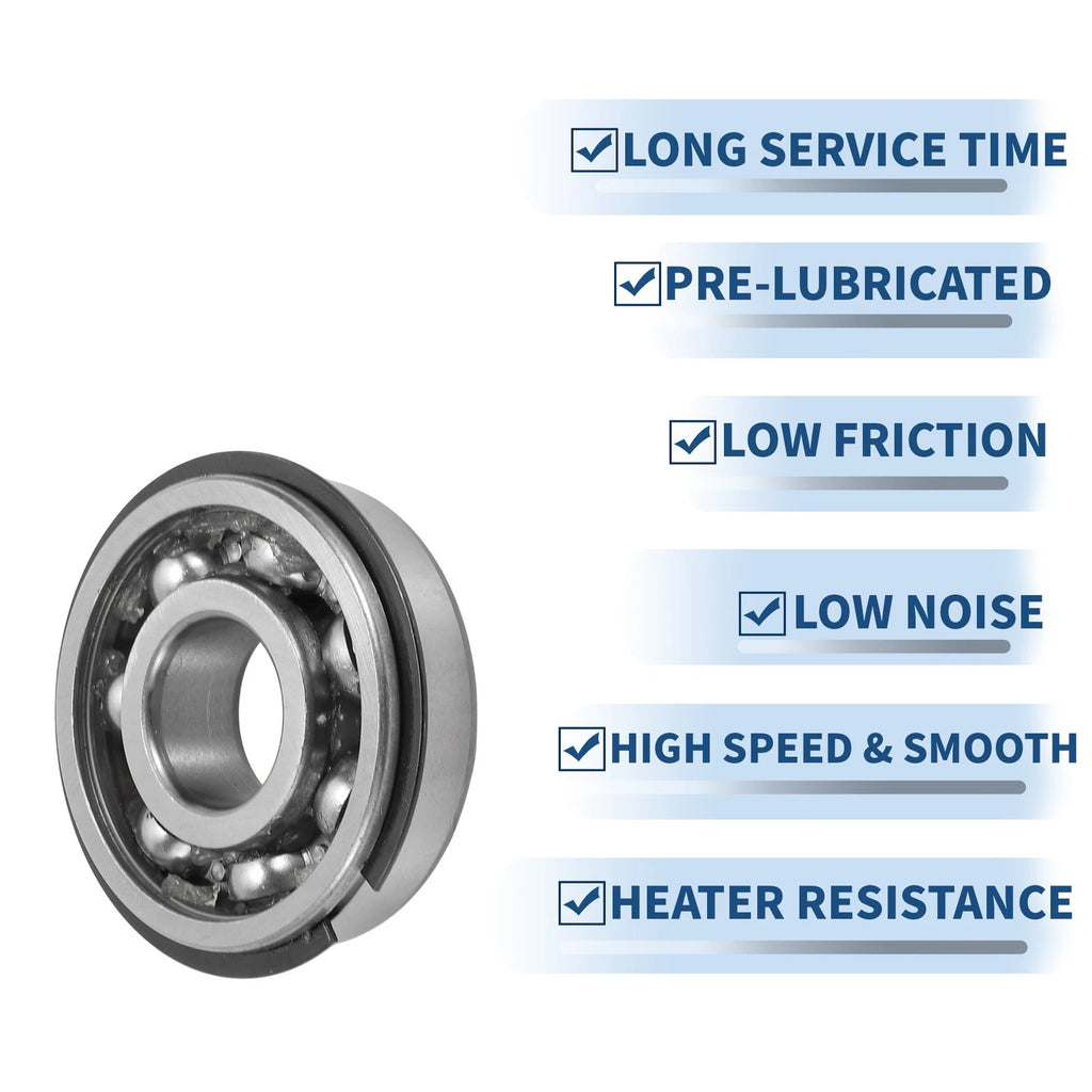 Deep Groove Ball Bearing 6304NR for Various Models (20x52x15mm)