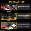 2 LED DRL Daytime Running Light Strip for Headlight Parts