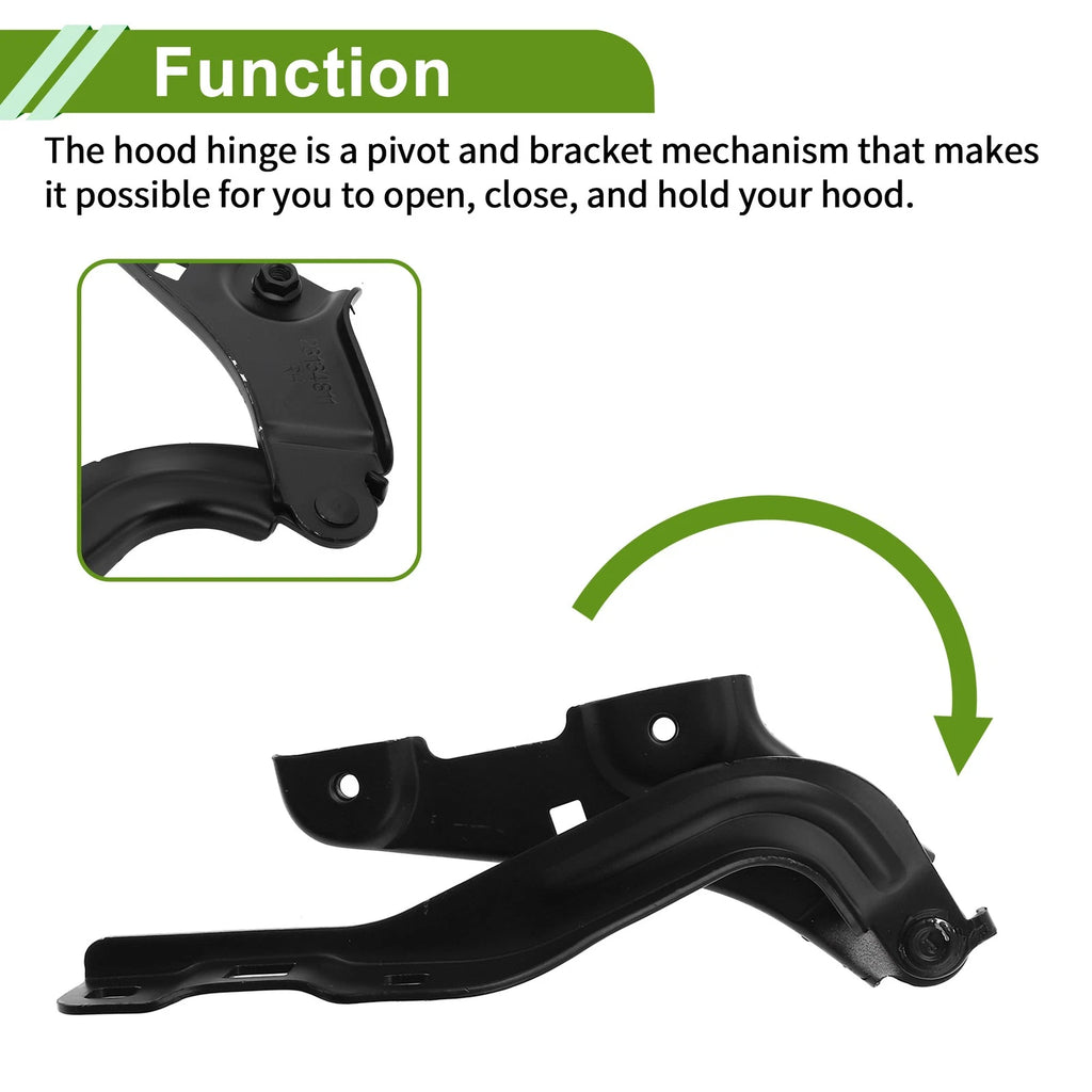 Hood Hinges for Chevrolet Malibu (2016–2023) No. 23134811, 1 Pair