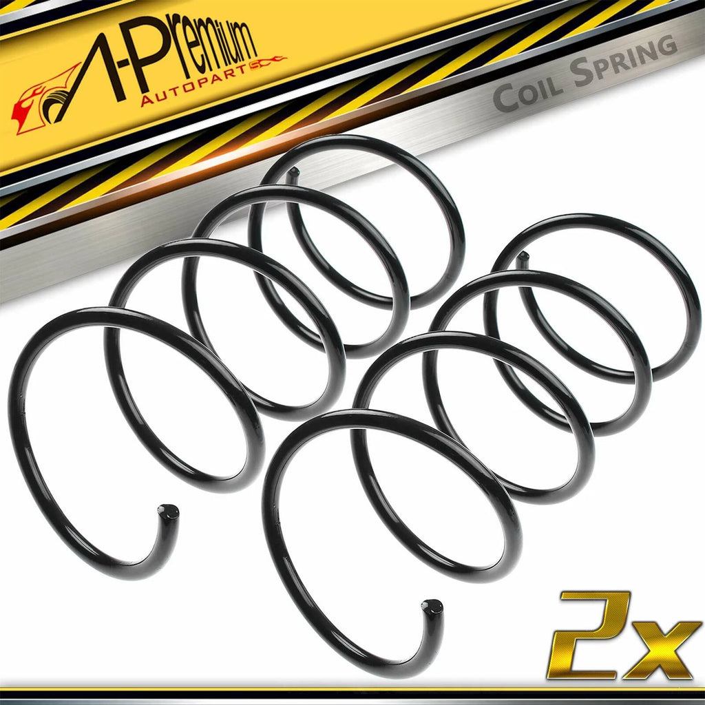 2X Front Coil Springs for Mercedes-Benz W203 C230 C240 (2001–2005)