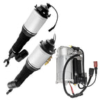 2X Front Air Struts Spring Suspension with Compressor for Bentley