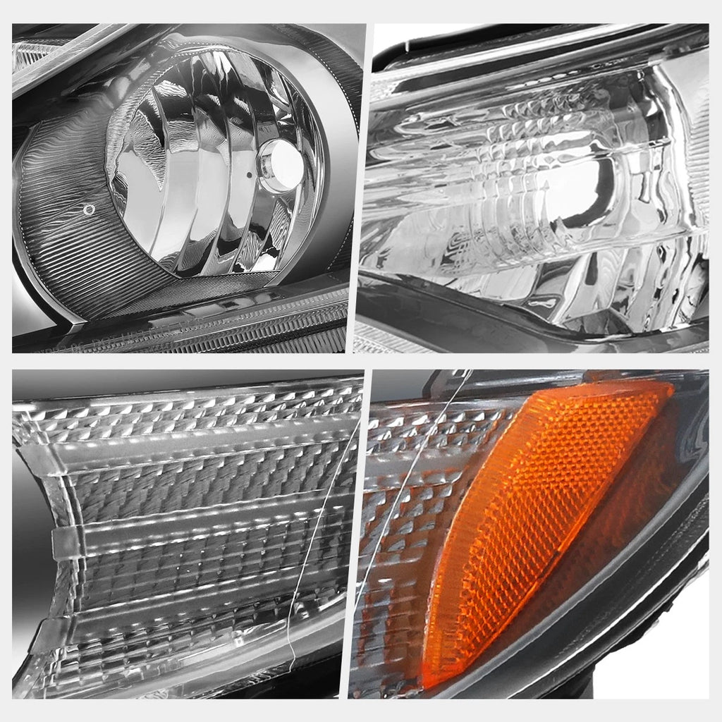 Left Side Projector Headlight Lamp Chrome for Nissan Murano (2009–2014)