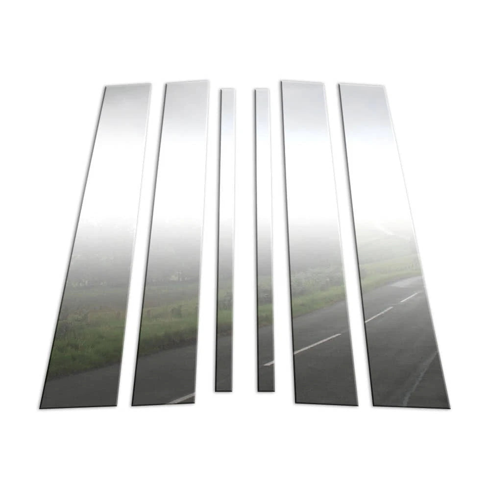 Diamond Grade 6pc Stainless Steel Pillar Post Covers for 2016-2024 Honda Pilot