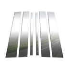 Diamond Grade 6pc Stainless Steel Pillar Post Covers for 2016-2024 Honda Pilot