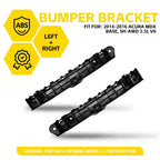 2X Front Bumper Bracket Holder for Acura MDX (2014–2016) 71193-TZ5-A00