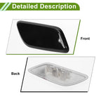 Front Right Washer Nozzle Cover for Toyota Land Cruiser (2013–2015) 8535360050 Black