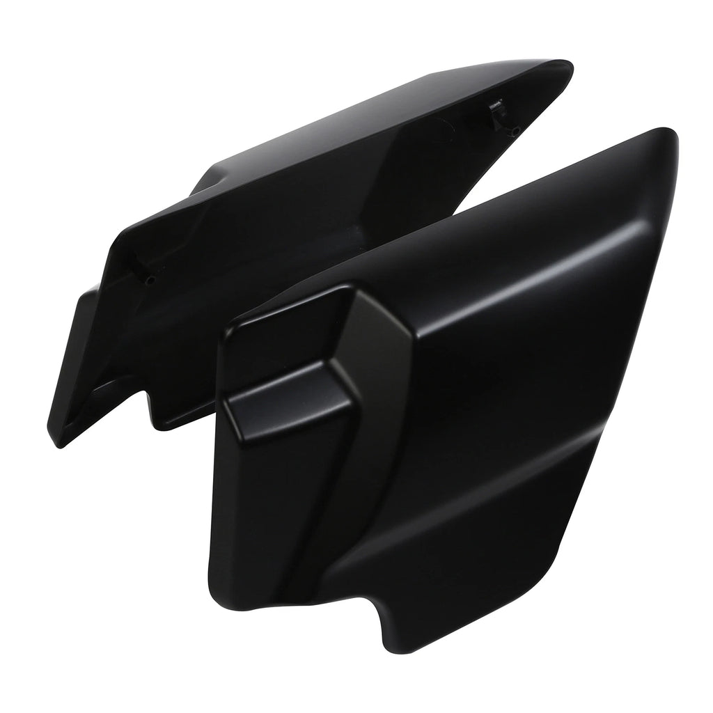 Battery Side Cover Panel for Harley Electra Glide Road King (2009–2024) Black Denim