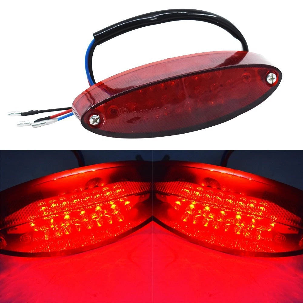 28 LED Brake Tail Light for Motorcycle ATV Dirt Bike (Universal 12V)