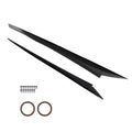 Side Skirt Extension Panel for Chevy Corvette Stingray/Z06 (2020–2025) Carbon Fiber