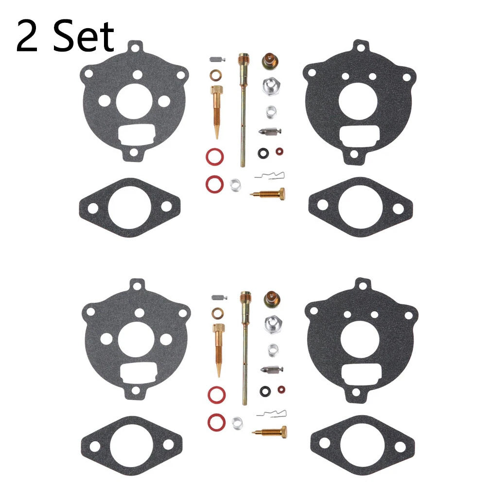 Set of 2 Carburetor Gasket Kits for B&S 7HP 8HP Engine (394693, 291763, 295938)